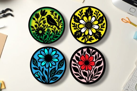 3D Flower Ornaments SVG Bundle Review for Real Embroidery Projects