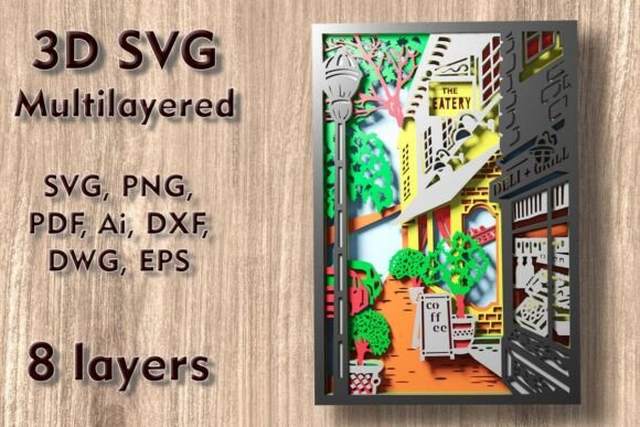 3D SVG Shadow Box Design for Polished Content Publishing