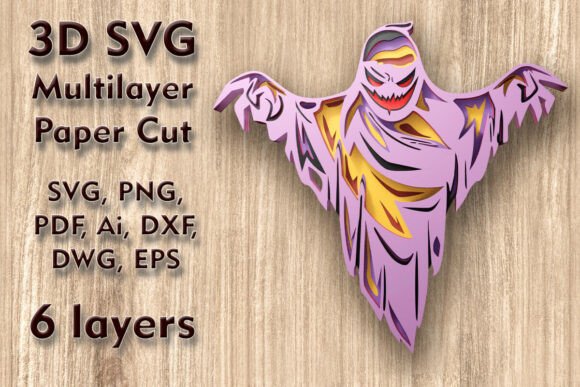 Ghost 3D SVG Multilayer Halloween Files: A Designer’s Honest Review