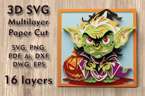Troll 3D SVG Halloween Files: A Practical Review for Digital Sellers